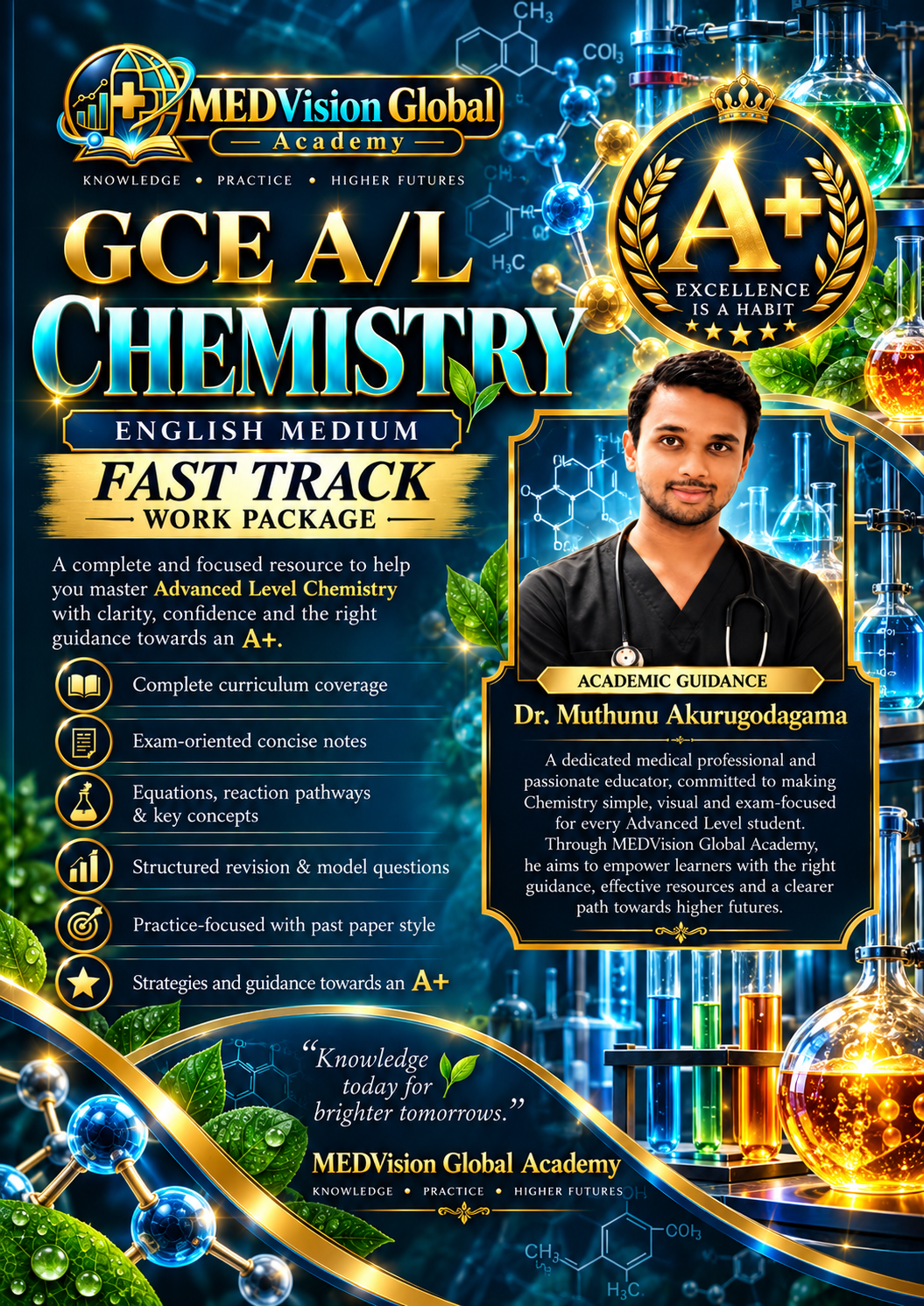 A/L Chemistry back cover