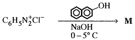 reaction (iii): the reagent is 2-naphthol (naphthalen-2-ol)