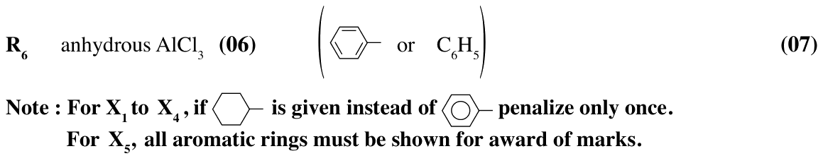 Scheme answer for R_6 and the marking note