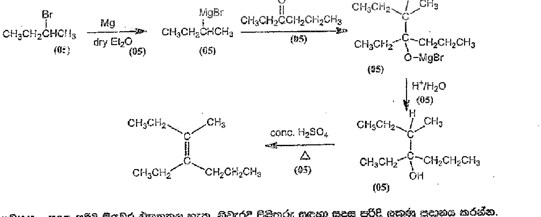 Preparation of C from A and B (scheme)