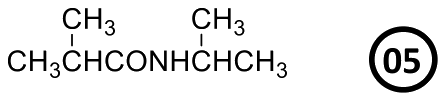 Amide formed from P and V
